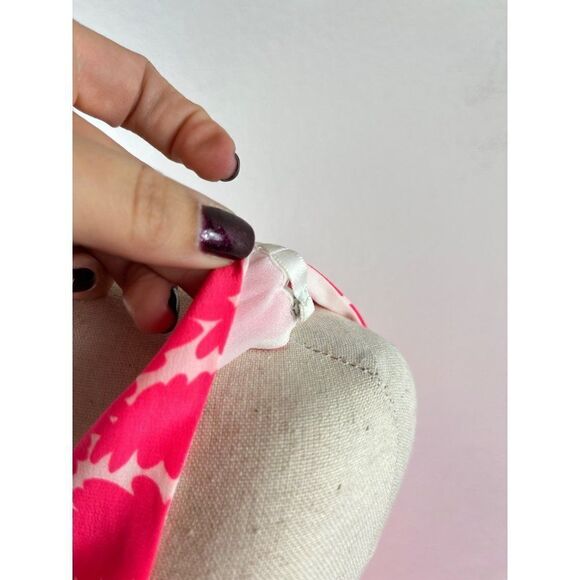 Lilly Pulitzer Show Your Stripes Zebra Print Posey Silk Dress Splash Pink Size 2 - Picture 4 of 13